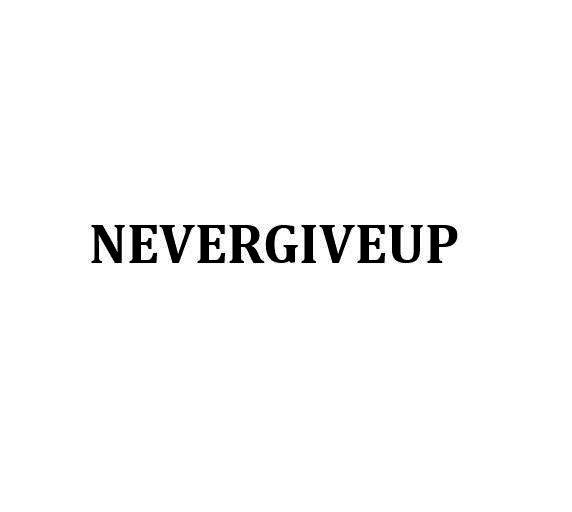 nevergiveup 26012447 第14类-珠宝钟表 2017-08-23 详情