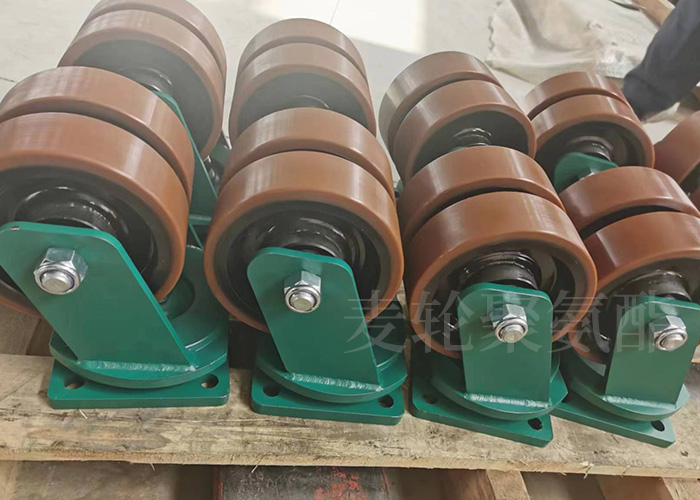 过山车包胶轮 碰碰车驱动轮 游乐场行走轮 游乐设备聚氨酯包胶轮 pu