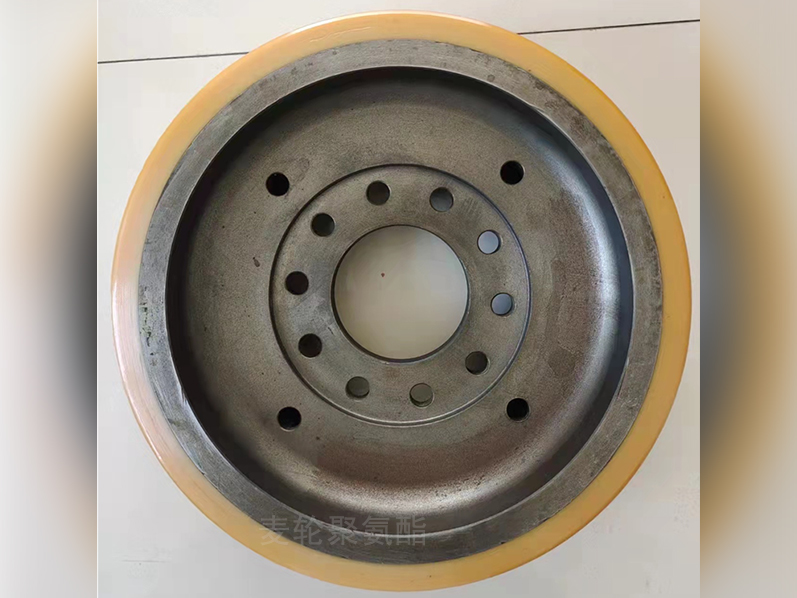 过山车包胶轮 碰碰车驱动轮 游乐场行走轮 游乐设备聚氨酯包胶轮 pu