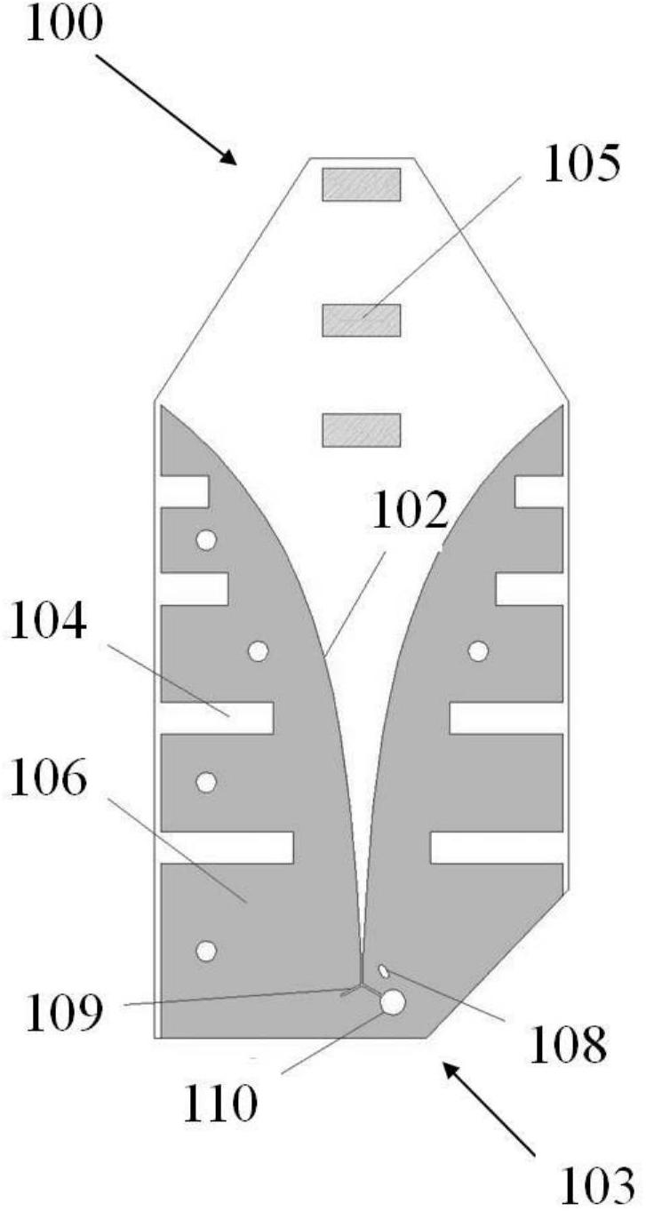 vivaldi天线以及天线装置