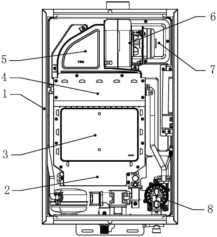 一种具有不锈钢换热器的静音燃气热水器