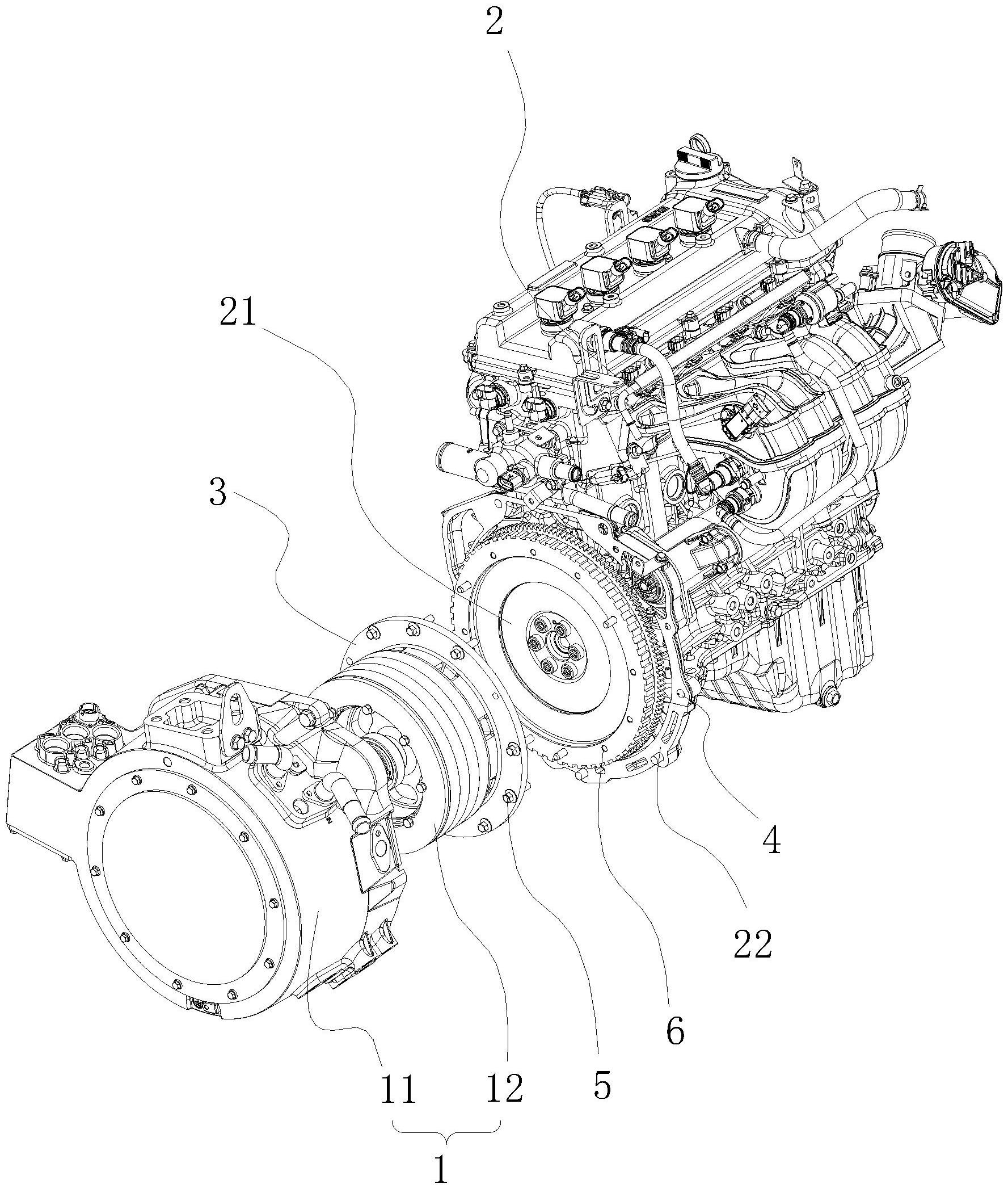 一种发电机与发动机可拆卸式的电动车增程器