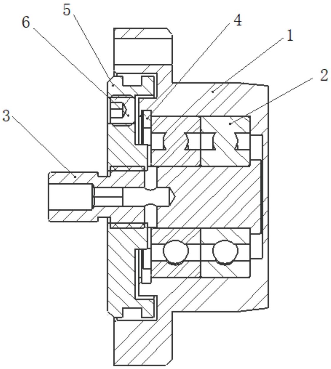 一种轻便式线切割机过线轮轴承箱