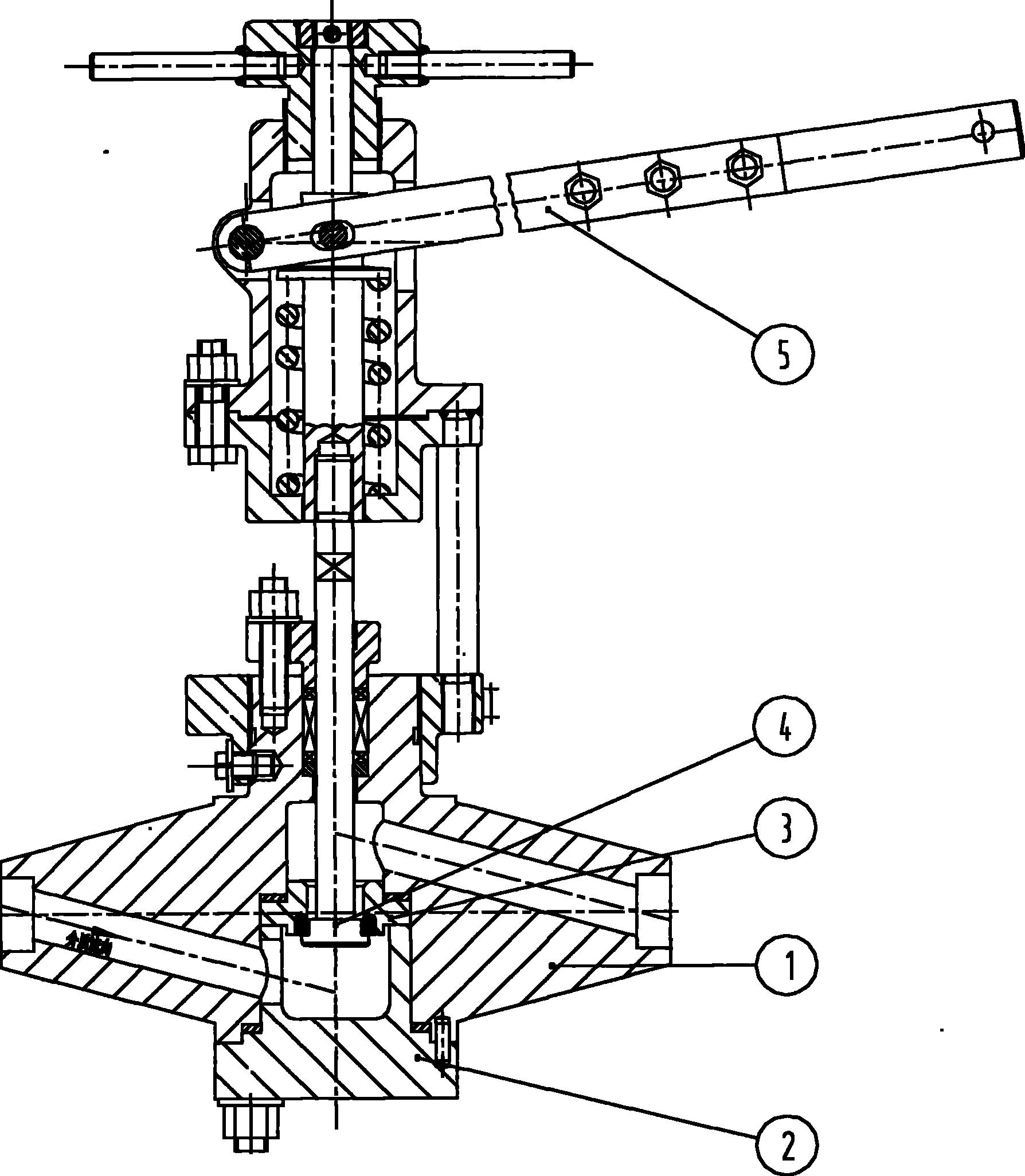 阀门快速开启结构
